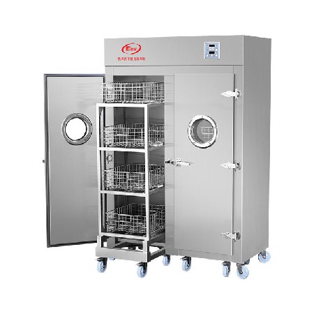 勝利牌 紅外線不銹鋼餐具高溫消毒柜 酒店餐廳廚房用雙門消毒柜