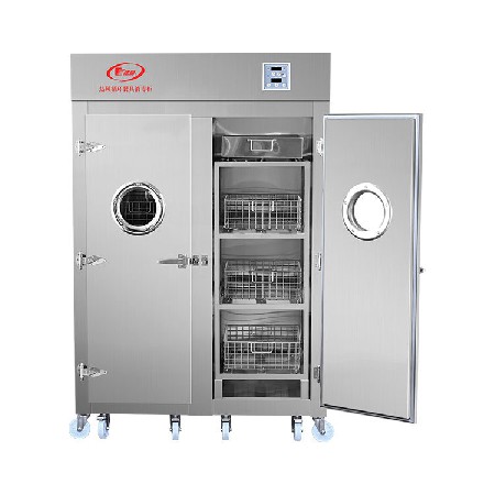 勝利牌 紅外線不銹鋼餐具高溫消毒柜 酒店餐廳廚房用雙門消毒柜